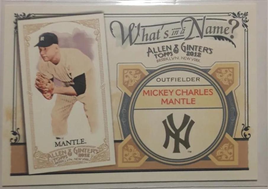 Mickey Mantle #WIN79