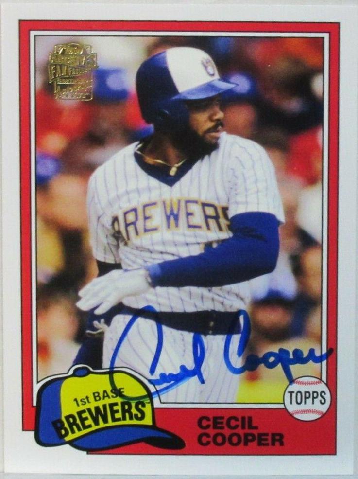 Cecil Cooper #FFACC