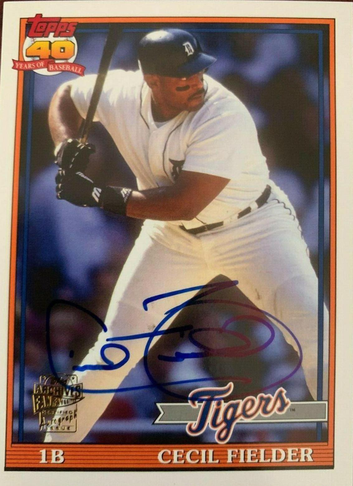 Cecil Fielder #FFACF