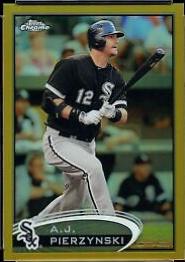 A. J. Pierzynski [Gold Refractor] #204