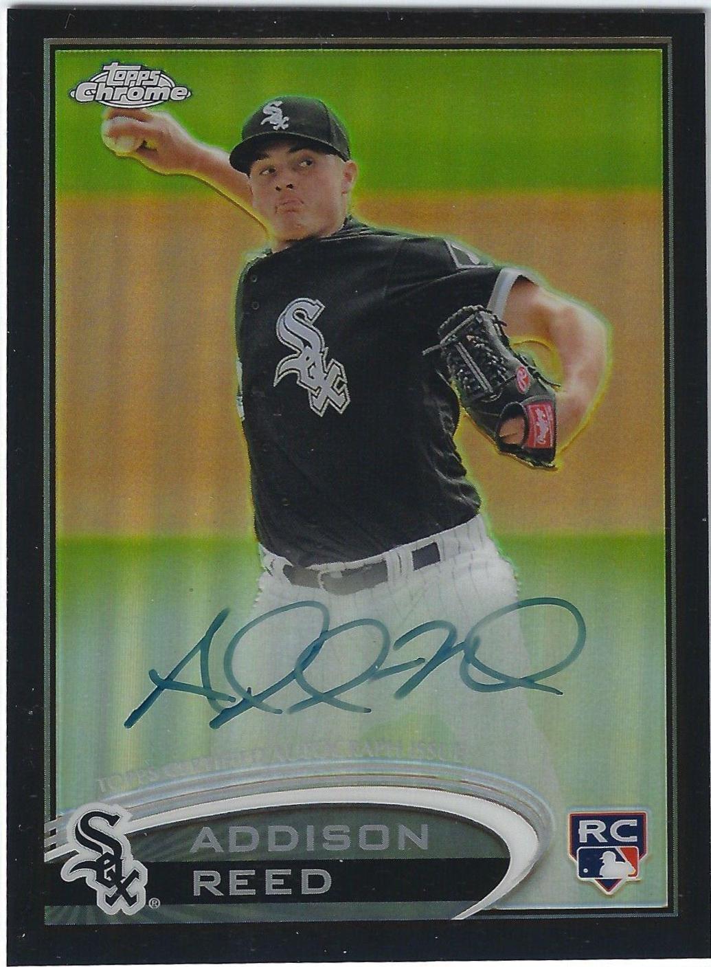 Addison Reed [Refractor Autograph] #166