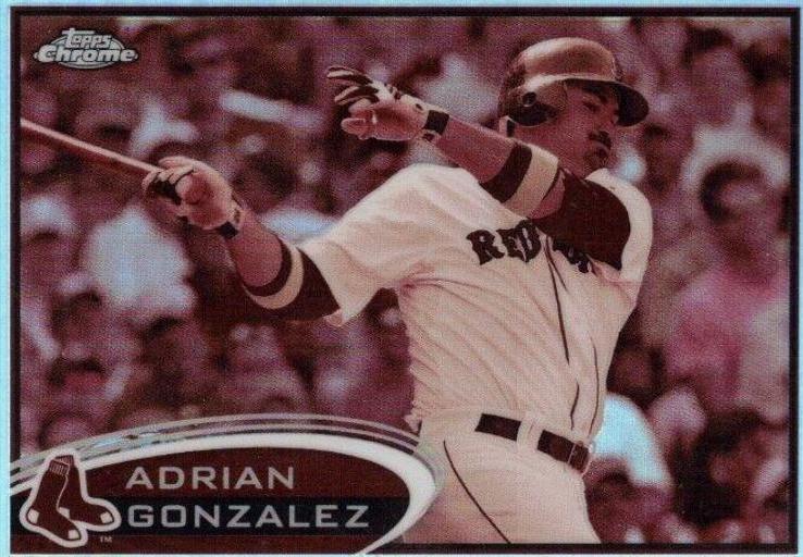 Adrian Gonzalez [Gold Refractor] #20