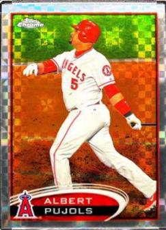 Albert Pujols [Facing Left Xfractor] #80