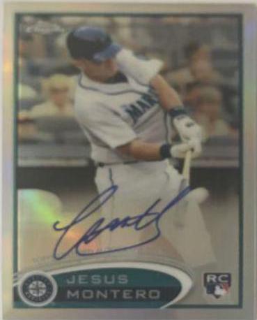 Jesus Montero [White Jersey Autograph Refractor] #170