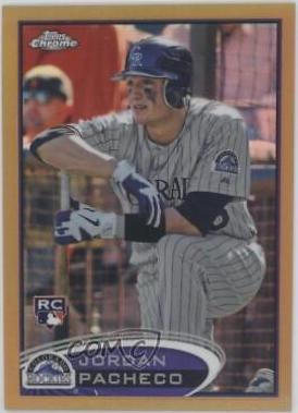 Jordan Pacheco [Autograph Gold Refractor] #161