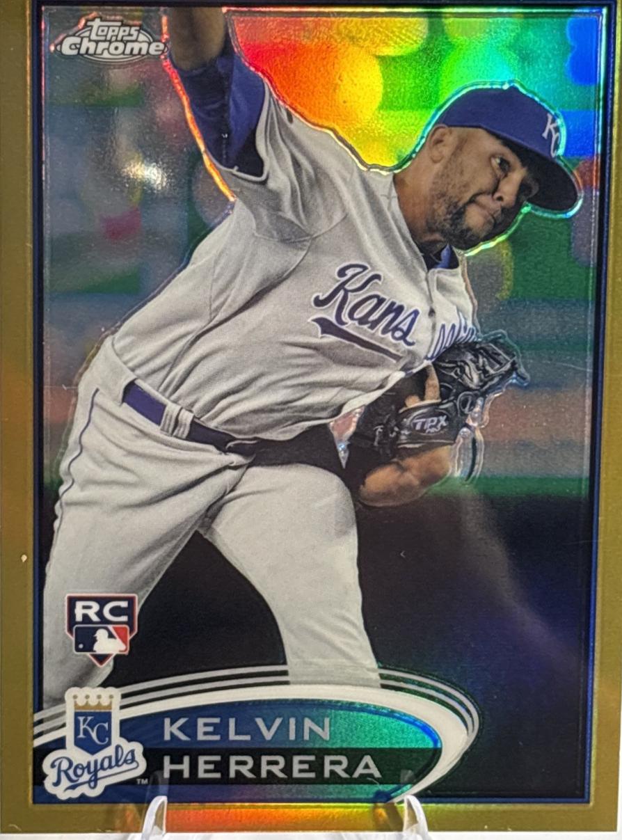 Kelvin Herrera [Gold Refractor] #168