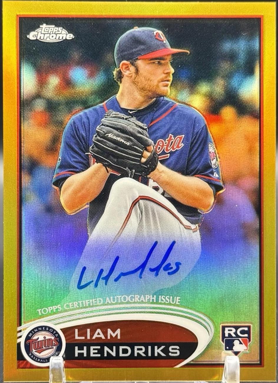Liam Hendriks [Gold Autograph] #154