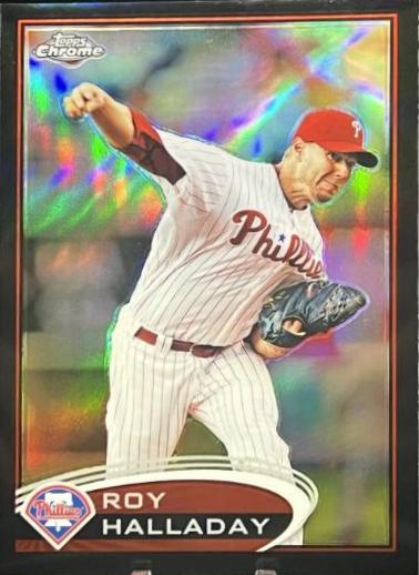 Roy Halladay [Black Refractor] #28