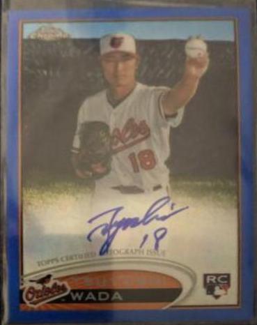 Tsuyoshi Wada [Autograph Blue Refractor] #1985