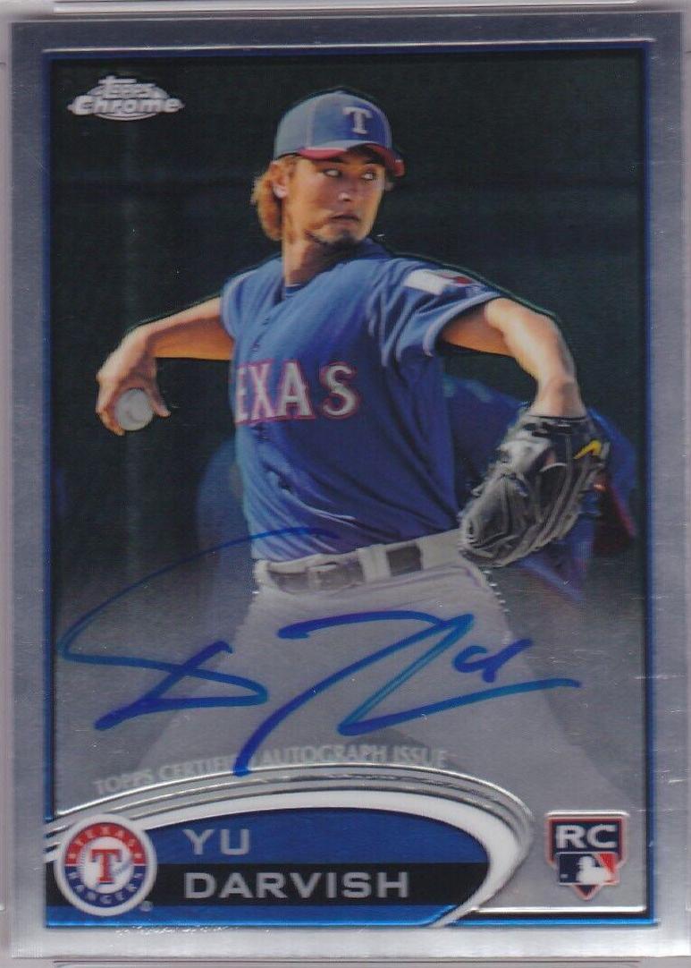 YU Darvish [Arm Back Autograph] #151