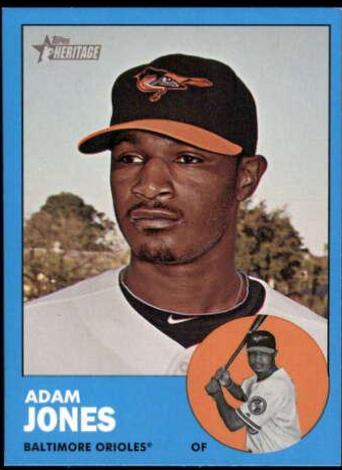 Adam Jones [Wal Mart Blue Border] #319