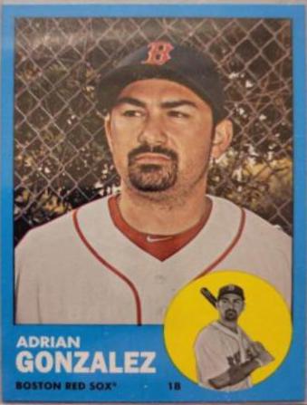 Adrian Gonzalez [Wal Mart Blue Border] #285