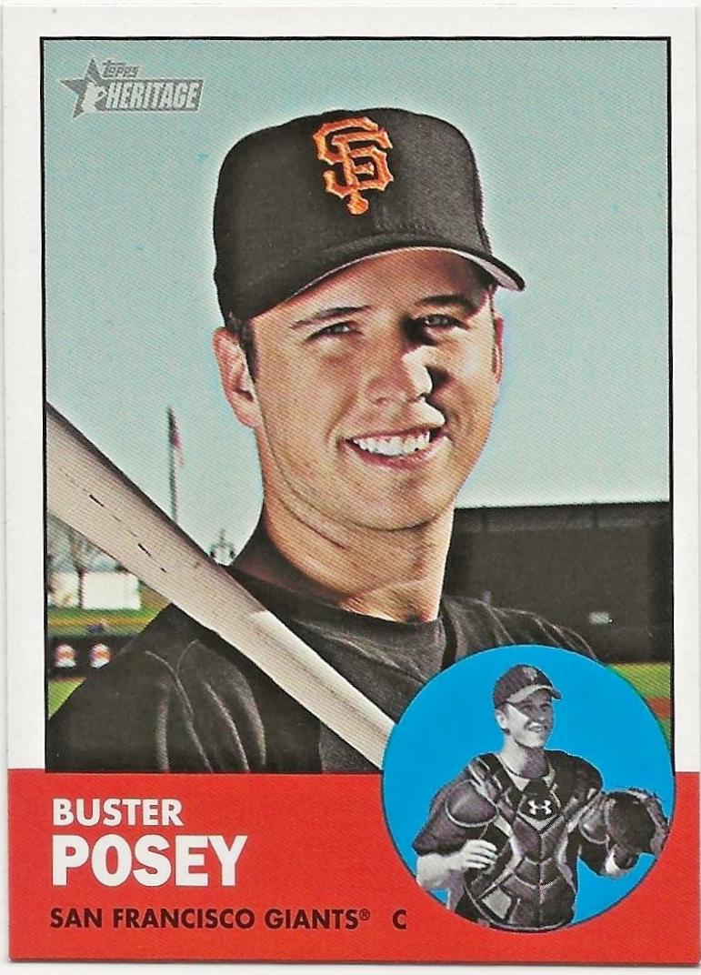 Buster Posey [Bottom Red] #85
