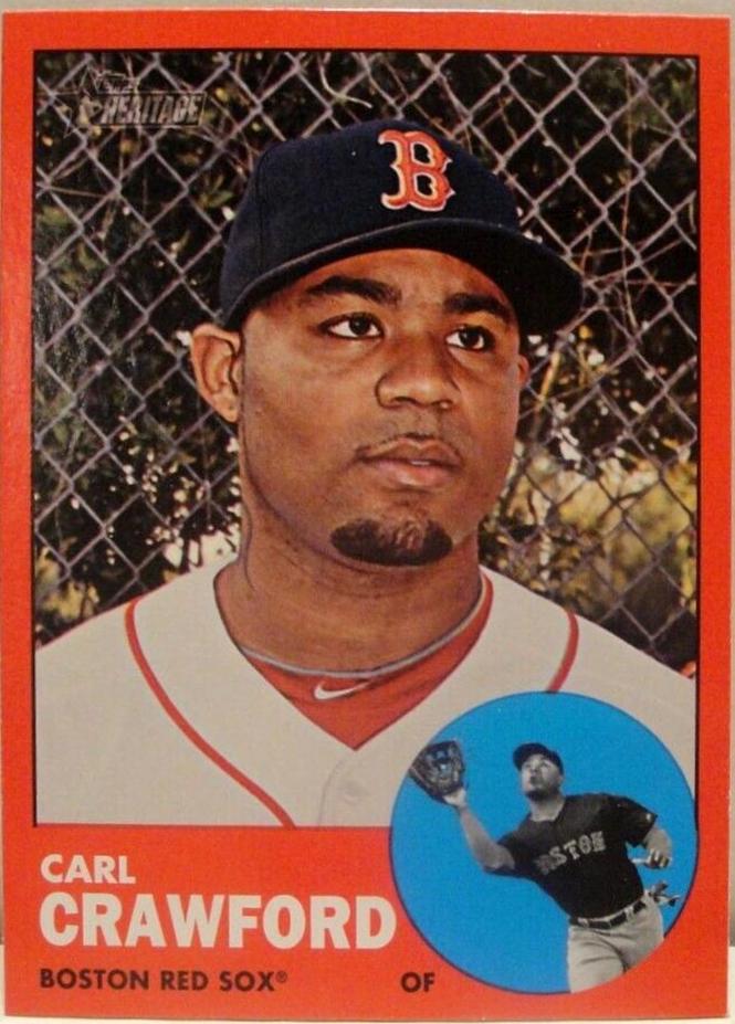 Carl Crawford [Target Red Border] #96
