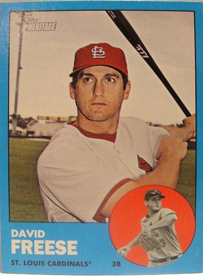 David Freese [Wal Mart Blue Border] #130