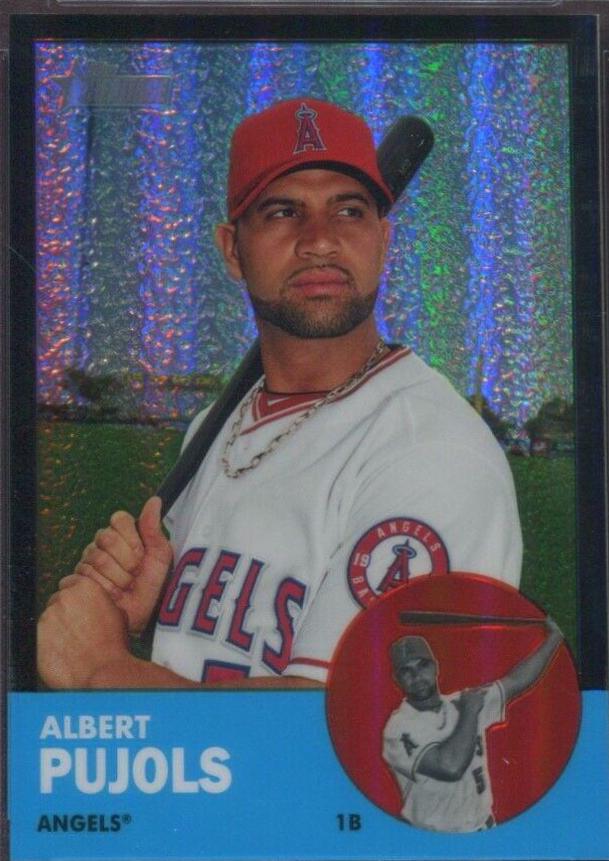 Albert Pujols [Black Refractor] #HP8