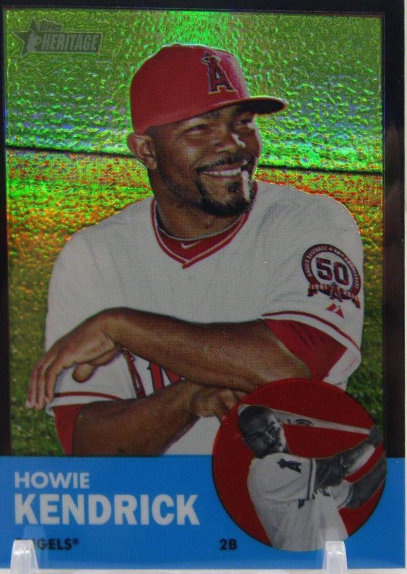 Howie Kendrick [Black Refractor] #HP36