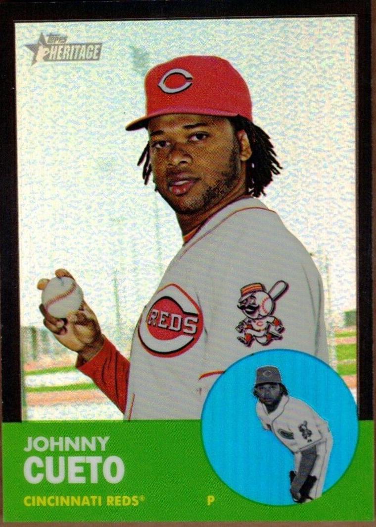 Johnny Cueto [Black Refractor] #HP56