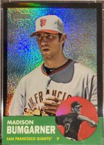Madison Bumgarner [Black Refractor] #HP66