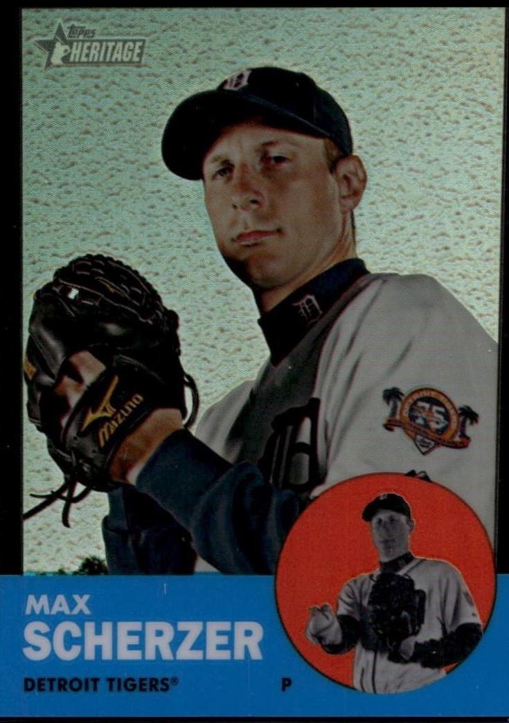Max Scherzer [Black Refractor] #HP88