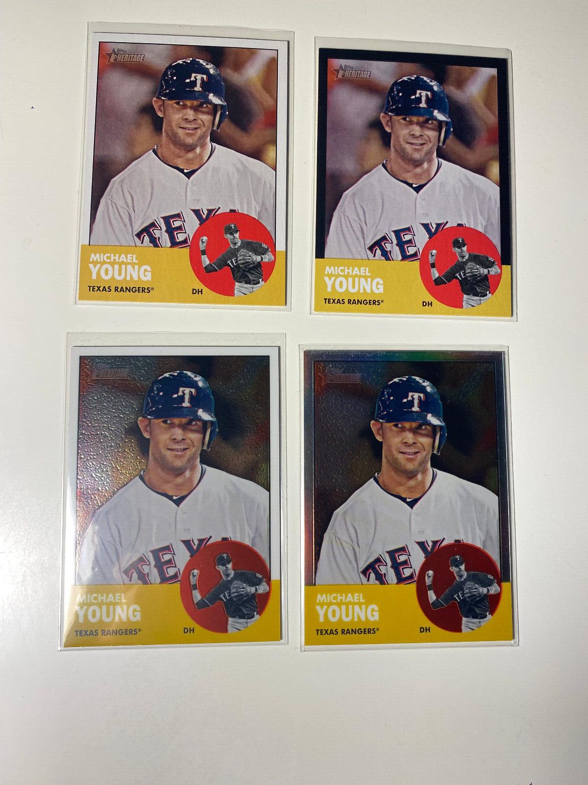 Michael Young [Black Refractor] #HP11