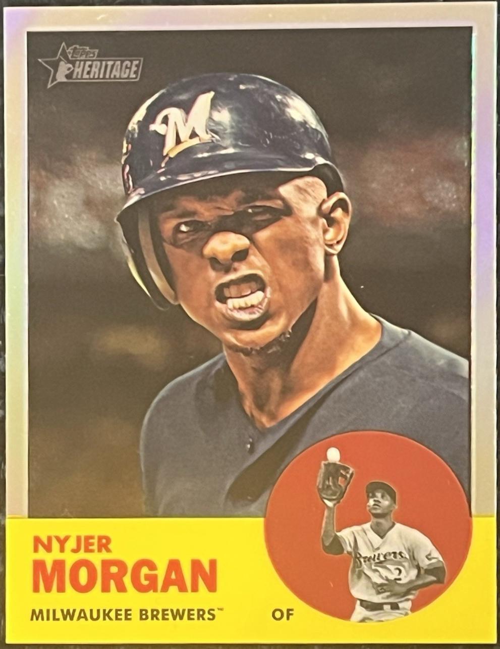 Nyjer Morgan [Chrome Refractor] #HP37