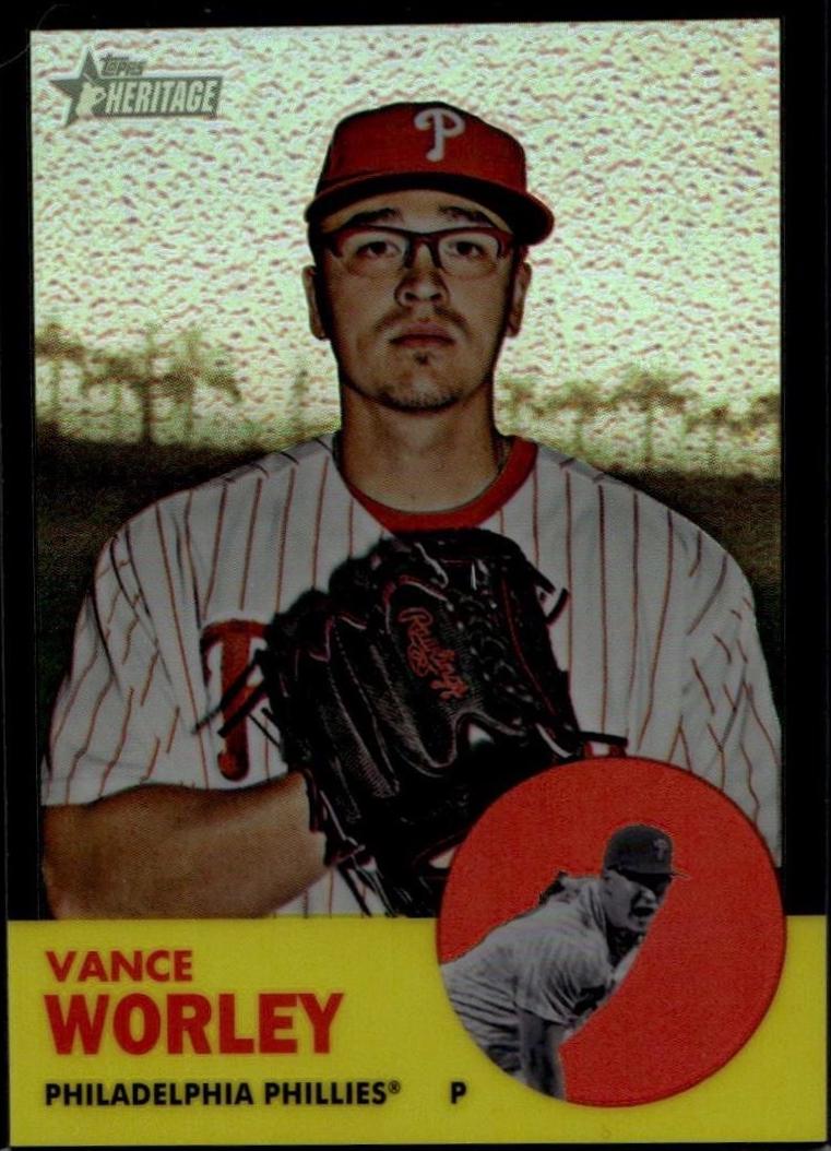 Vance Worley [Black Refractor] #HP63