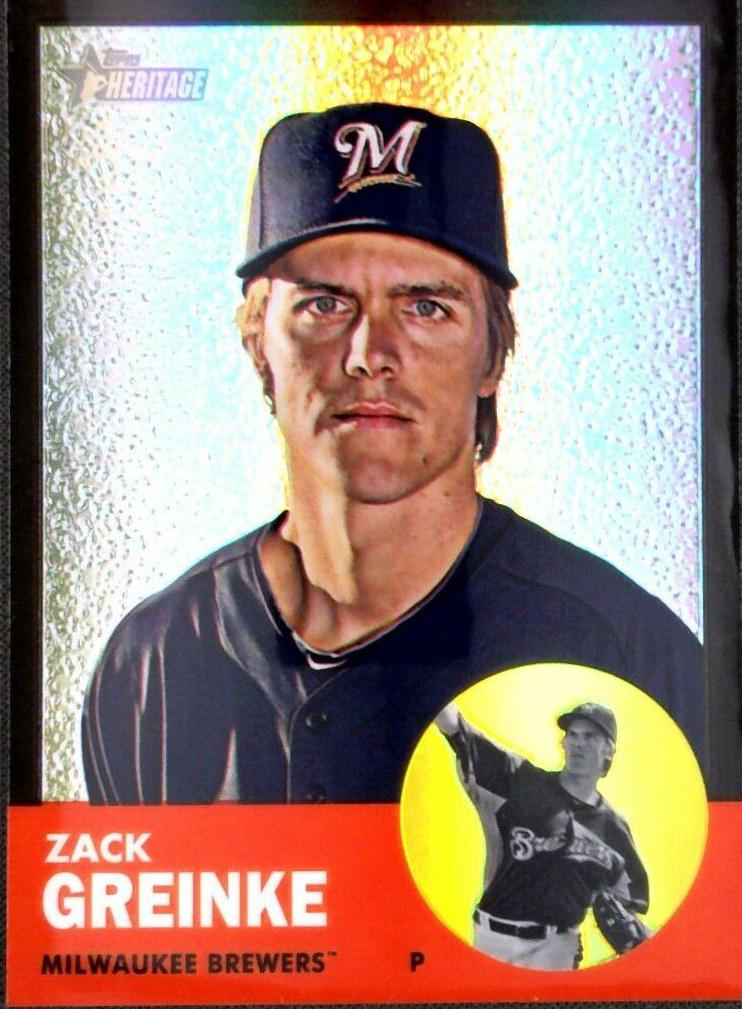 Zack Greinke [Black Refractor] #HP73