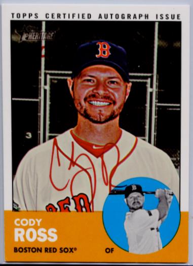 Cody Ross [Red Ink] #ROACR