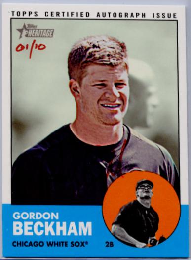 Gordon Beckham [Red Ink] #ROAGB
