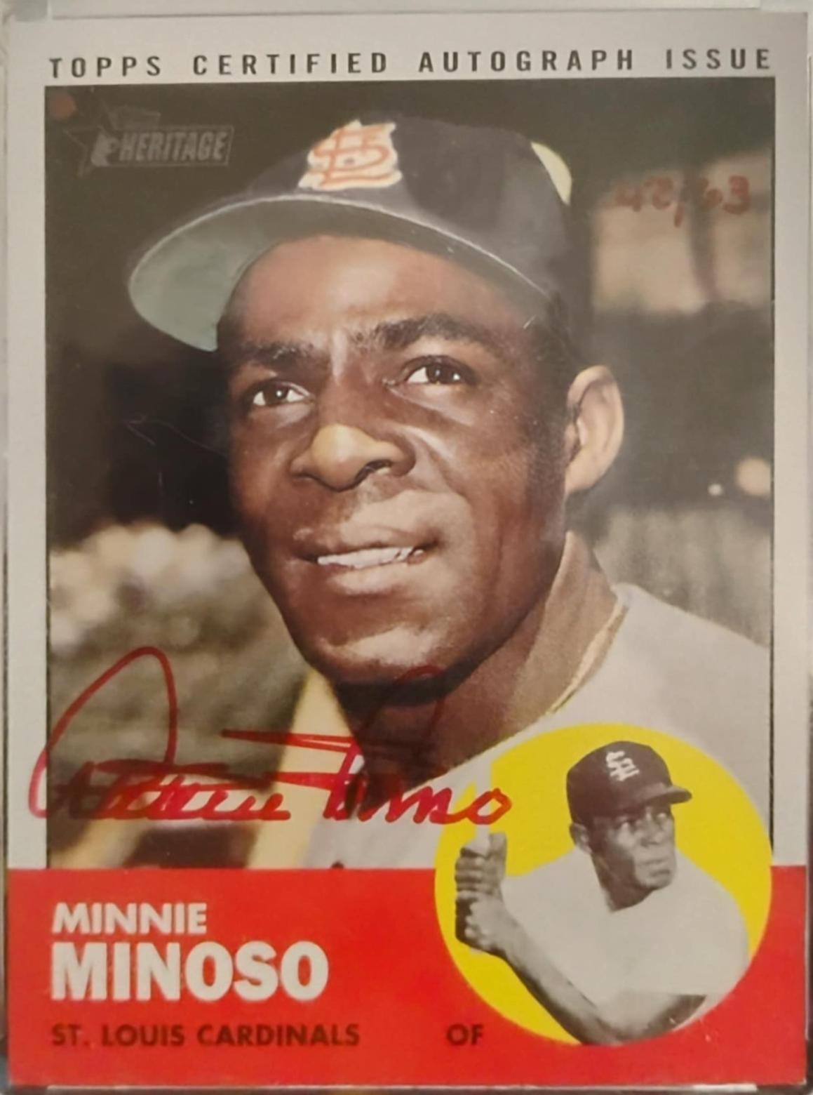 Minnie Minoso [Red Ink] #ROAMM