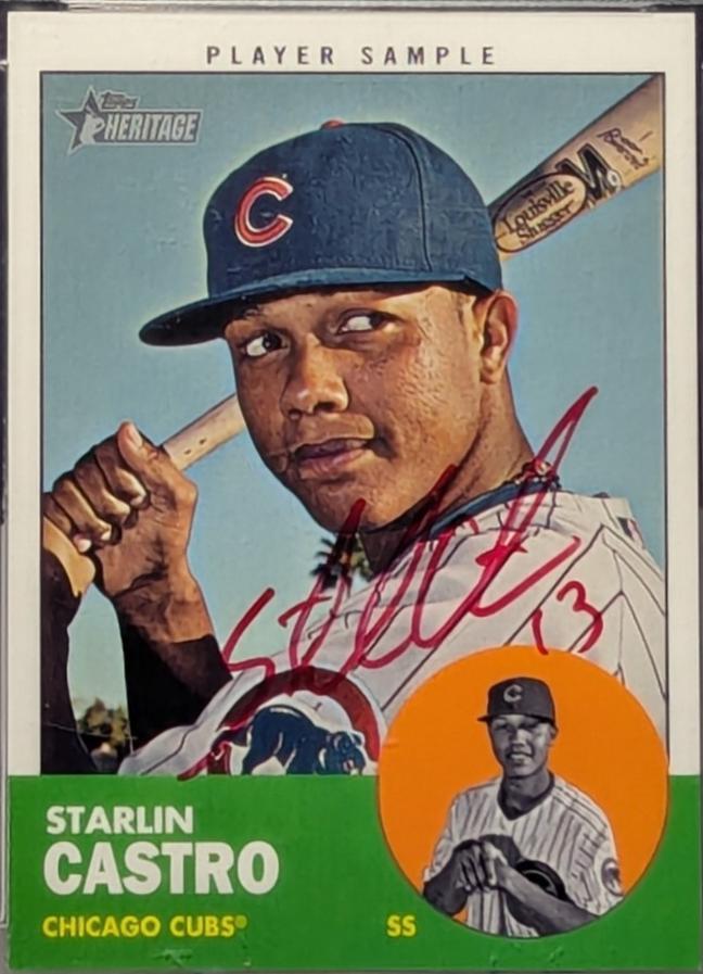 Starlin Castro [Player Sample Red Ink] #ROASC