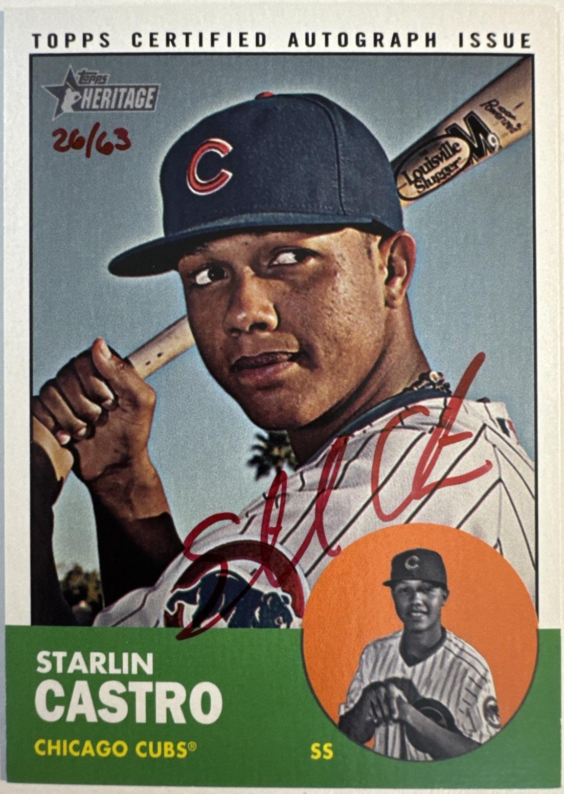 Starlin Castro [Red Ink] #ROASC