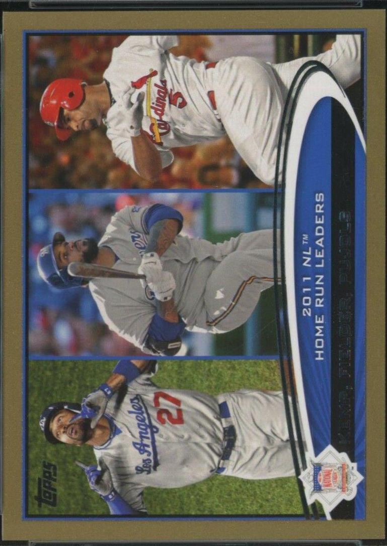 Matt Kemp / Prince Fielder / Albert Pujols [Gold] #77
