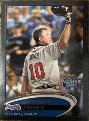 Chipper Jones [Gray Jersey Black] #US166