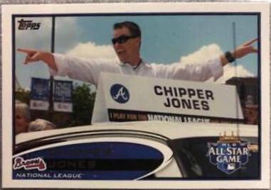 Chipper Jones [Pointing to Fans] #US166