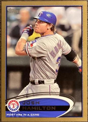 Josh Hamilton [Gold Sparkle] #US192