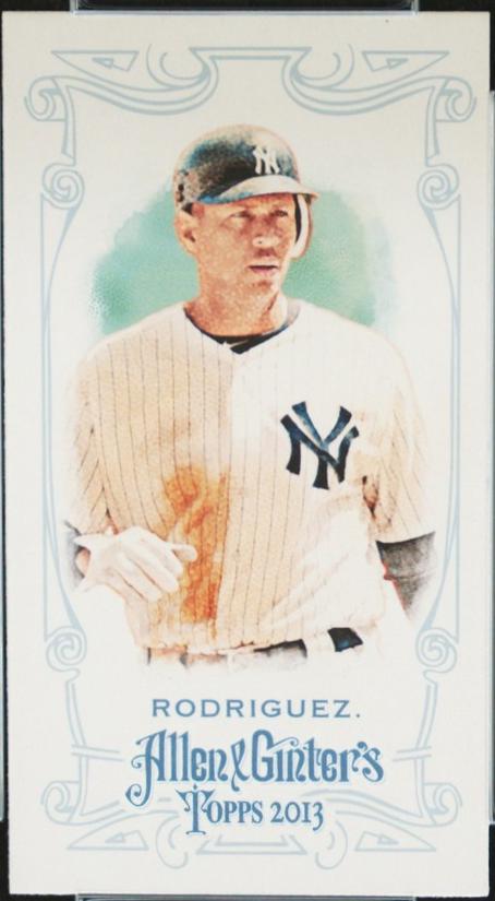 Alex Rodriguez [Mini Black] #328