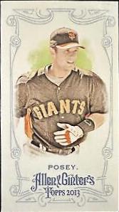 Buster Posey [Mini Allen & Ginter Back] #337