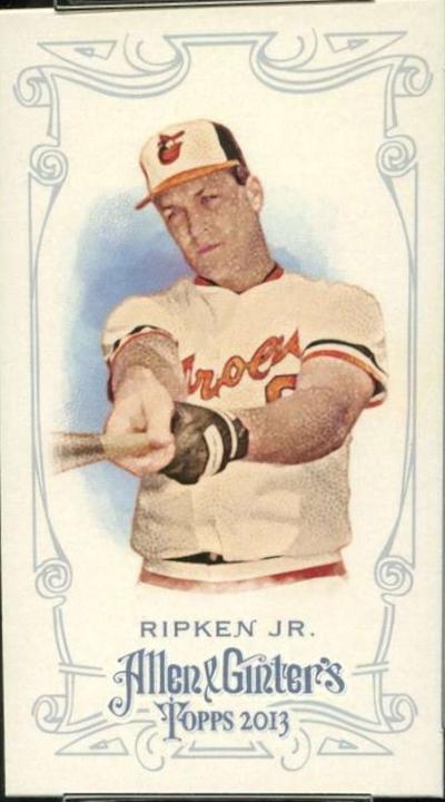 Cal Ripken Jr. [Mini Allen & Ginter Back] #118