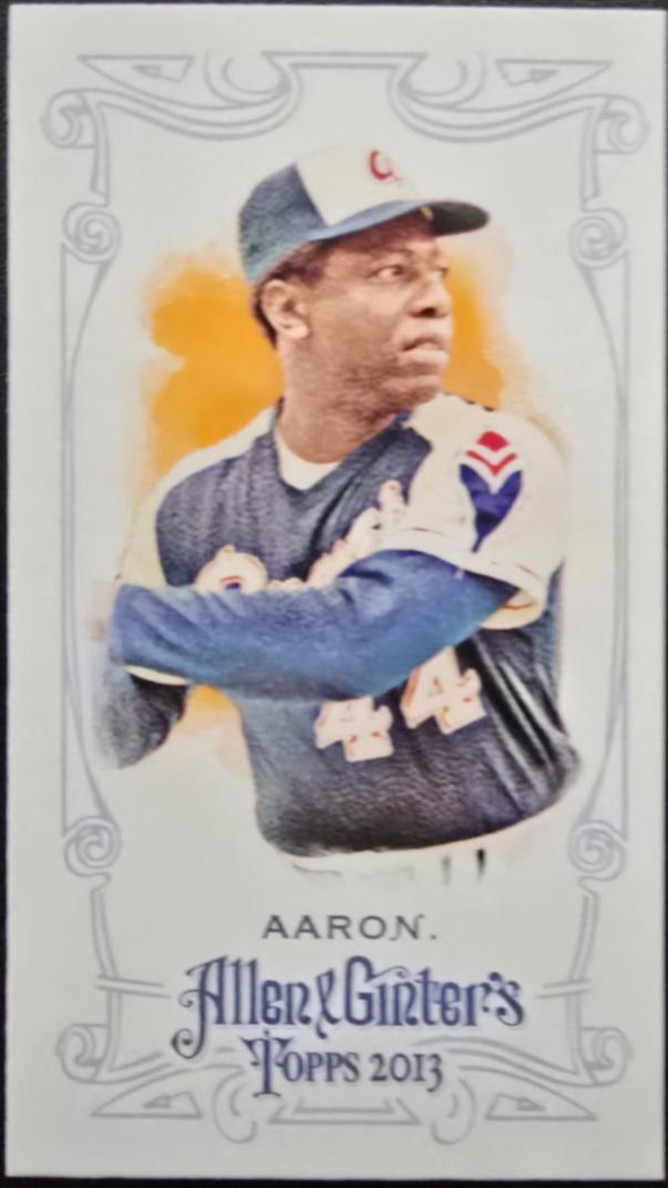 Hank Aaron [Mini Allen & Ginter Back] #67