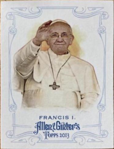 Pope Francis I [Mini Baseball Back]