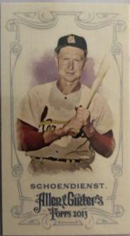 Red Schoendienst [Mini Baseball Back]