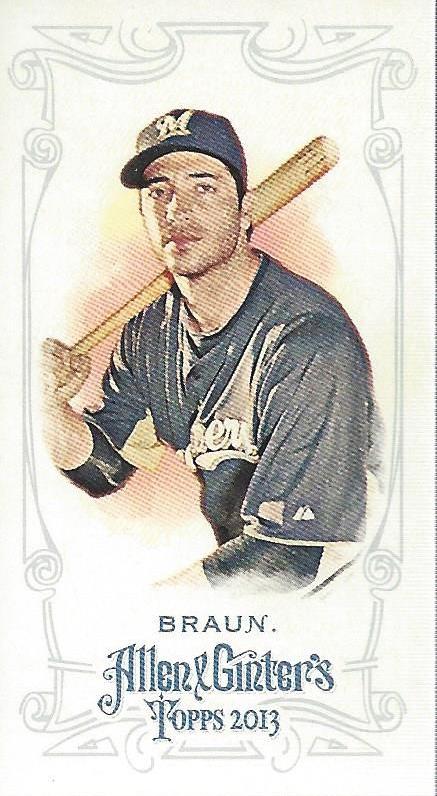 Ryan Braun [Mini Baseball Back]