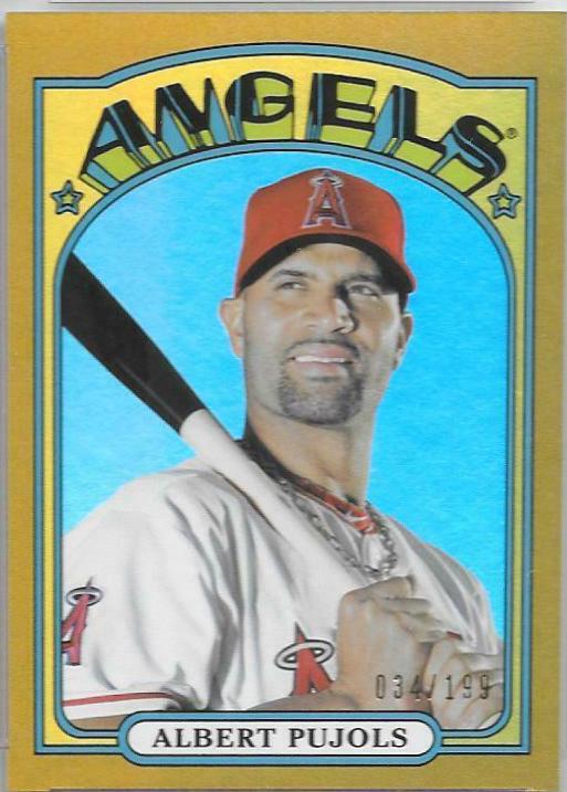 Albert Pujols [Gold] #20