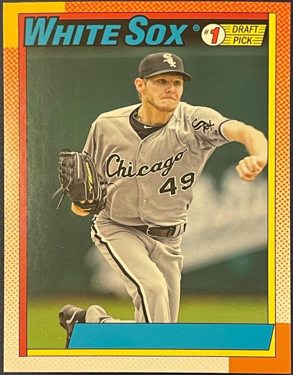 Chris Sale [No Name on Front] #414