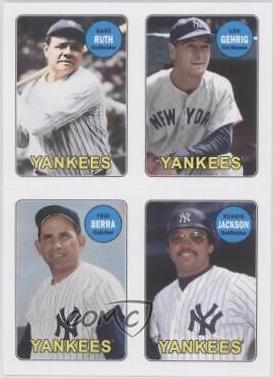 Babe Ruth, Lou Gehrig, Reggie Jackson, Yogi Berra #RGBJ