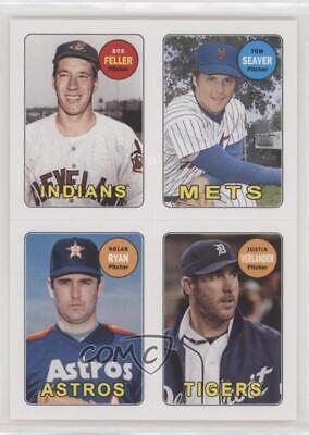 Bob Feller, Justin Verlander, Nolan Ryan, Tom Seaver #FSRV