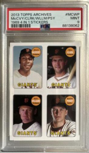 Buster Posey, Matt Williams, Will Clark, Willie McCovey #MCWP