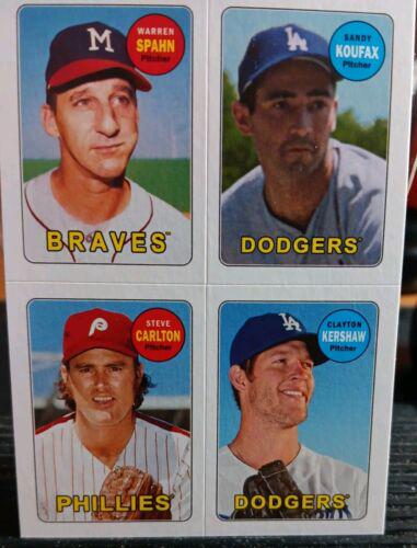 Clayton Kershaw, Sandy Koufax, Steve Carlton, Warren Spahn #SKCK